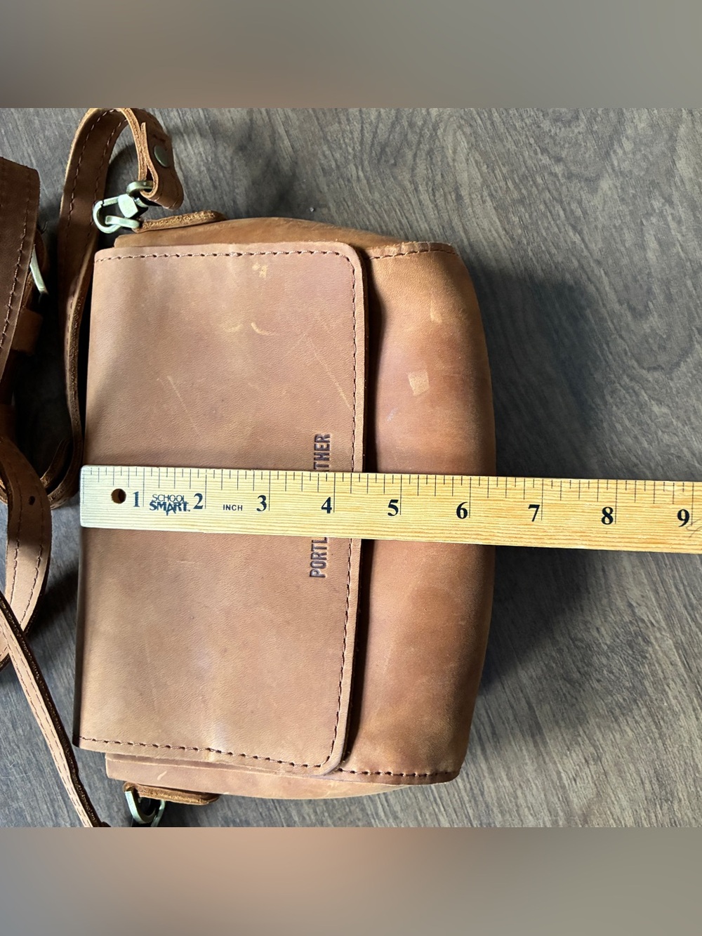 Portland Leather Goods Mini Metro Crossbody Bag In Dakota - Picture 7 of 10
